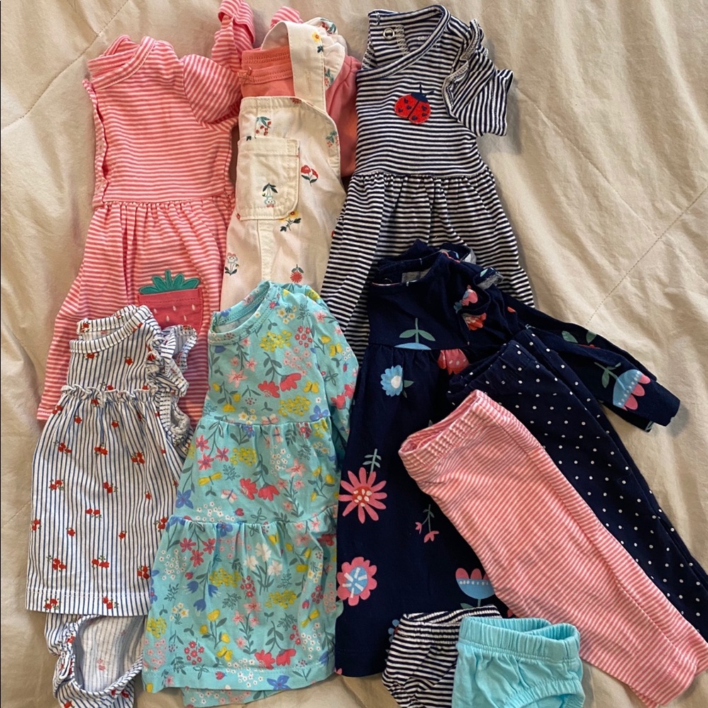 Carter’s Baby Girl 3 month dress lot